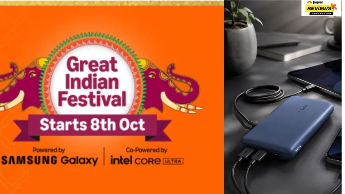 Before Amazon Great Indian Festival Sale 2026 Starts: Grab These Fast Charging Power Bank Early Deals