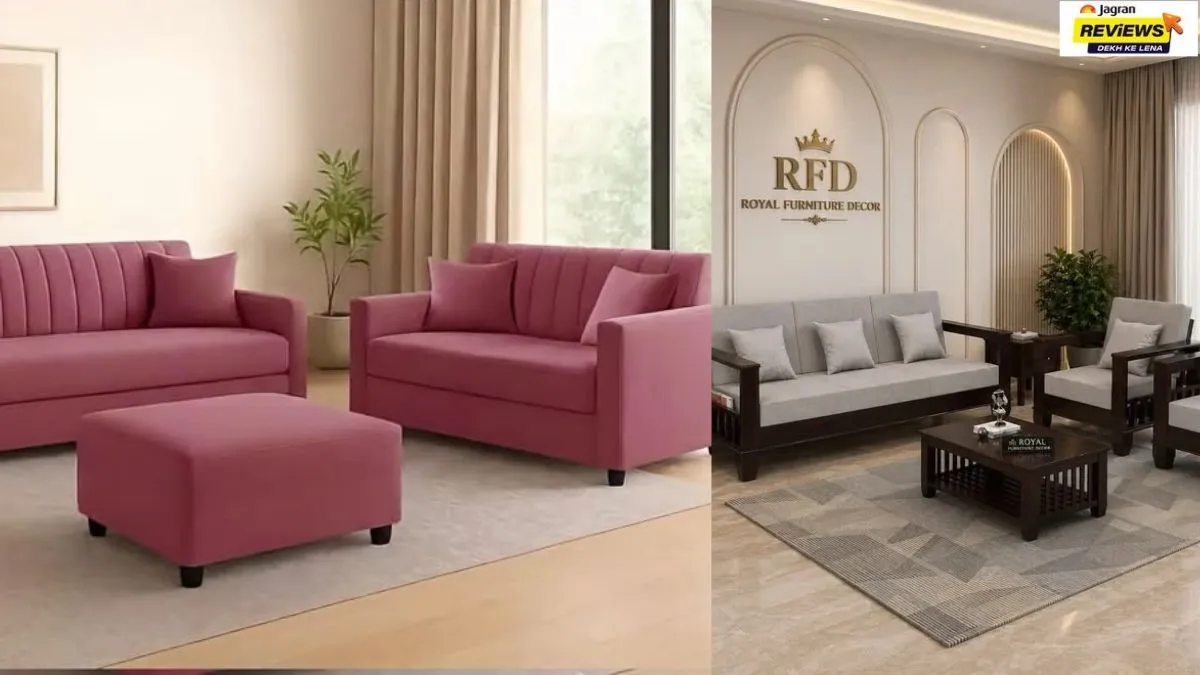 Durable 5 Seater Sofa Sets For Living Room Built For Active Households With Kids And Pets