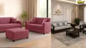 Durable 5 Seater Sofa Sets For Living Room Built For Active Households With Kids And Pets