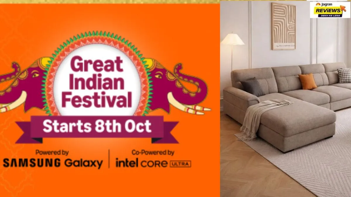 Amazon Great Indian Festival Sale 2026: Don’t Miss These L-Shape Sofa Set Pre-deals With Latest EMI Options