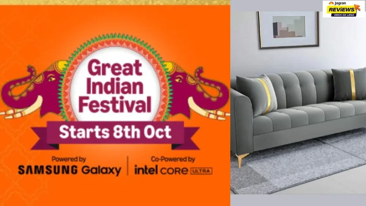 Upgrade Your Living Space With These 3-Seater Sofa Set Deals Ahead Of Amazon Great Indian Sale 2026