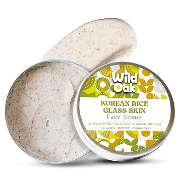 WildOak Korean Rice Enzyme Face Scrub 