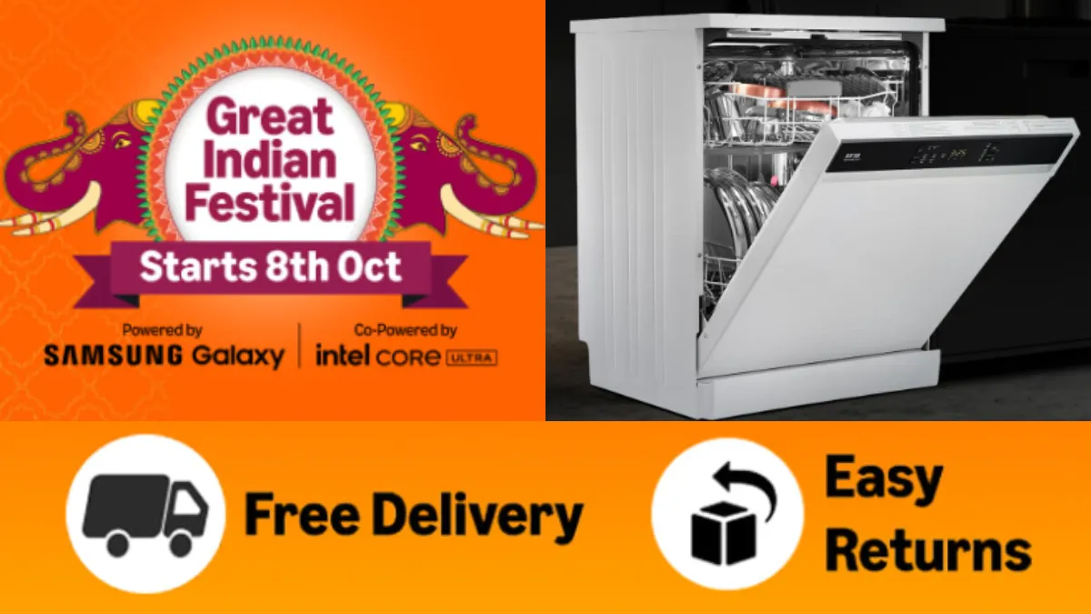Great Indian Festival Pre-Sale Deals On Top Dishwasher Machines