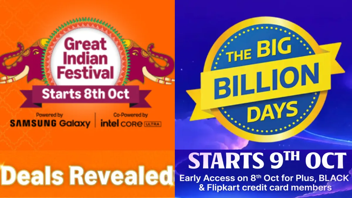 Great Indian Festival Vs Big Billion Days Sale 2026: 55 inch TVs Early Deal Comparison