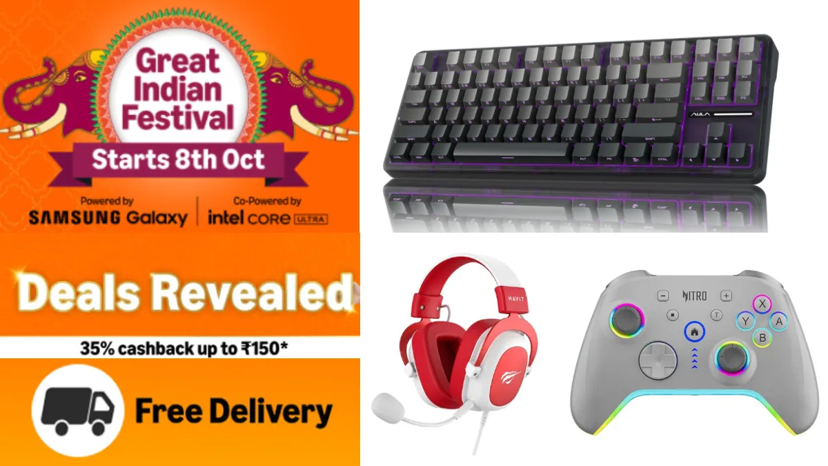 Gaming Essential And Accessories Options To Find During Amazon Great Indian Festival 2026