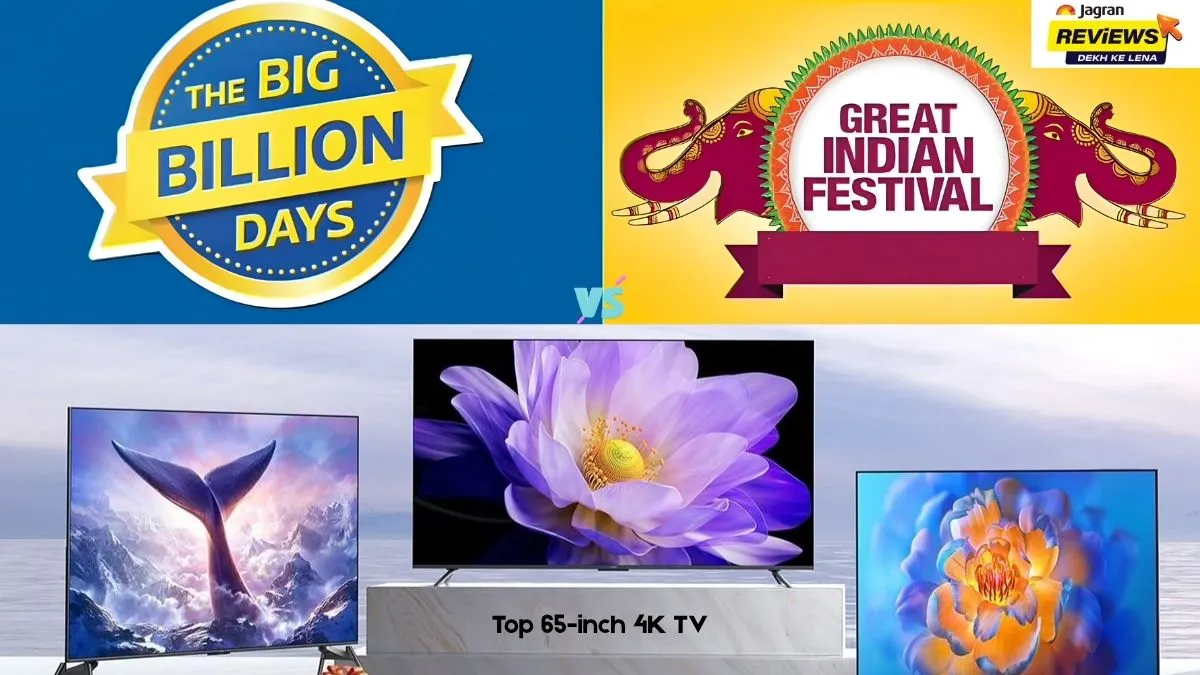 Great Indian Festival Vs Big Billion Days Sale 2026 - Top 65-inch 4K TVs