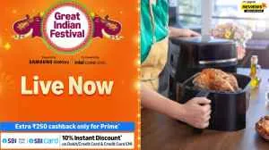 Top 5 Air Fryer Deals During the Amazon Great Indian Festival Sale 2026
