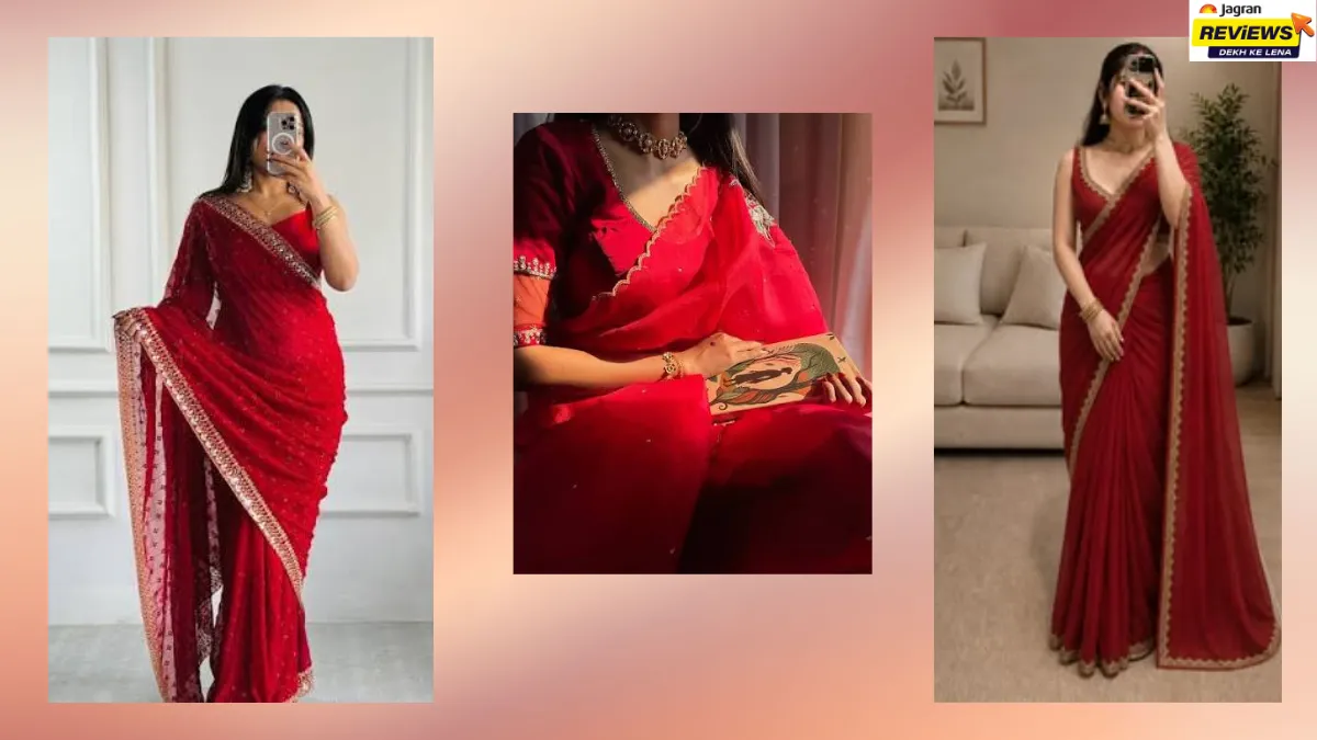 Red Saree For Women