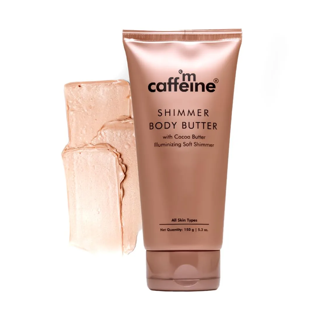 mCaffeine Shimmer Body Butter with Cocoa Butter