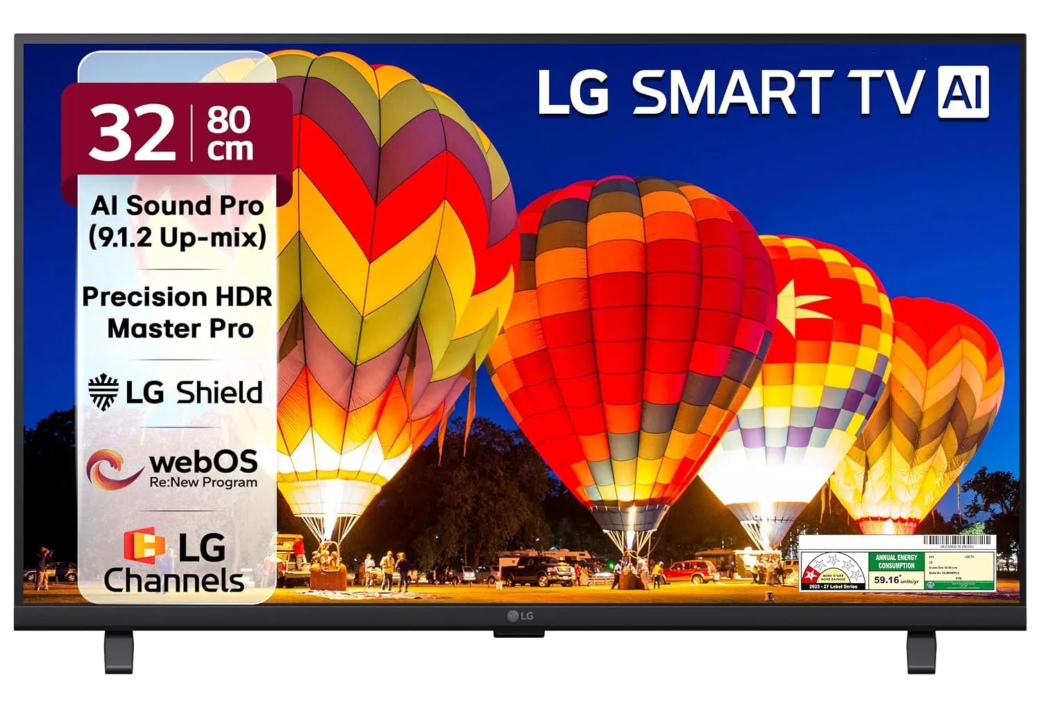 LG (32 inches) LB650 AI Series TV