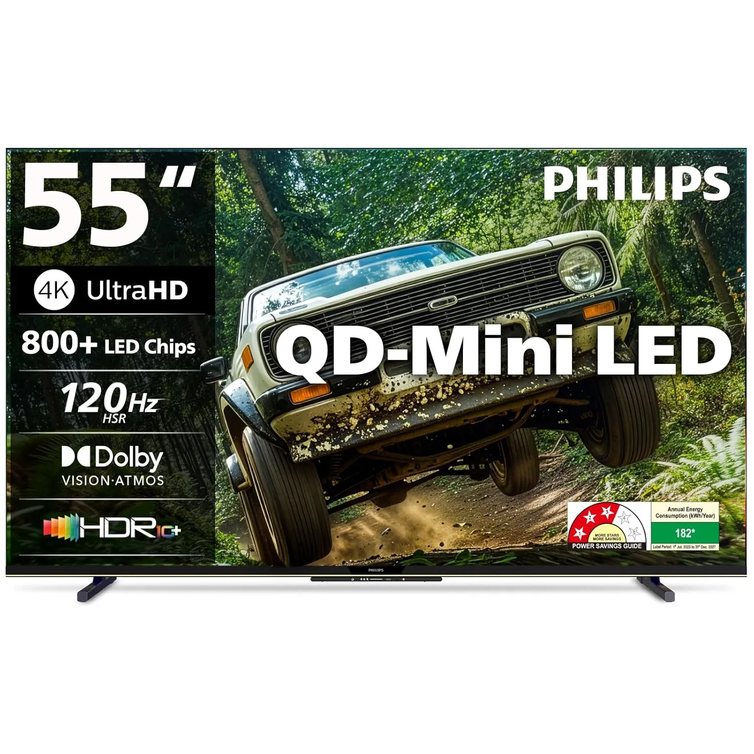 Philips 55-Inch QD-Mini LED Google TV 