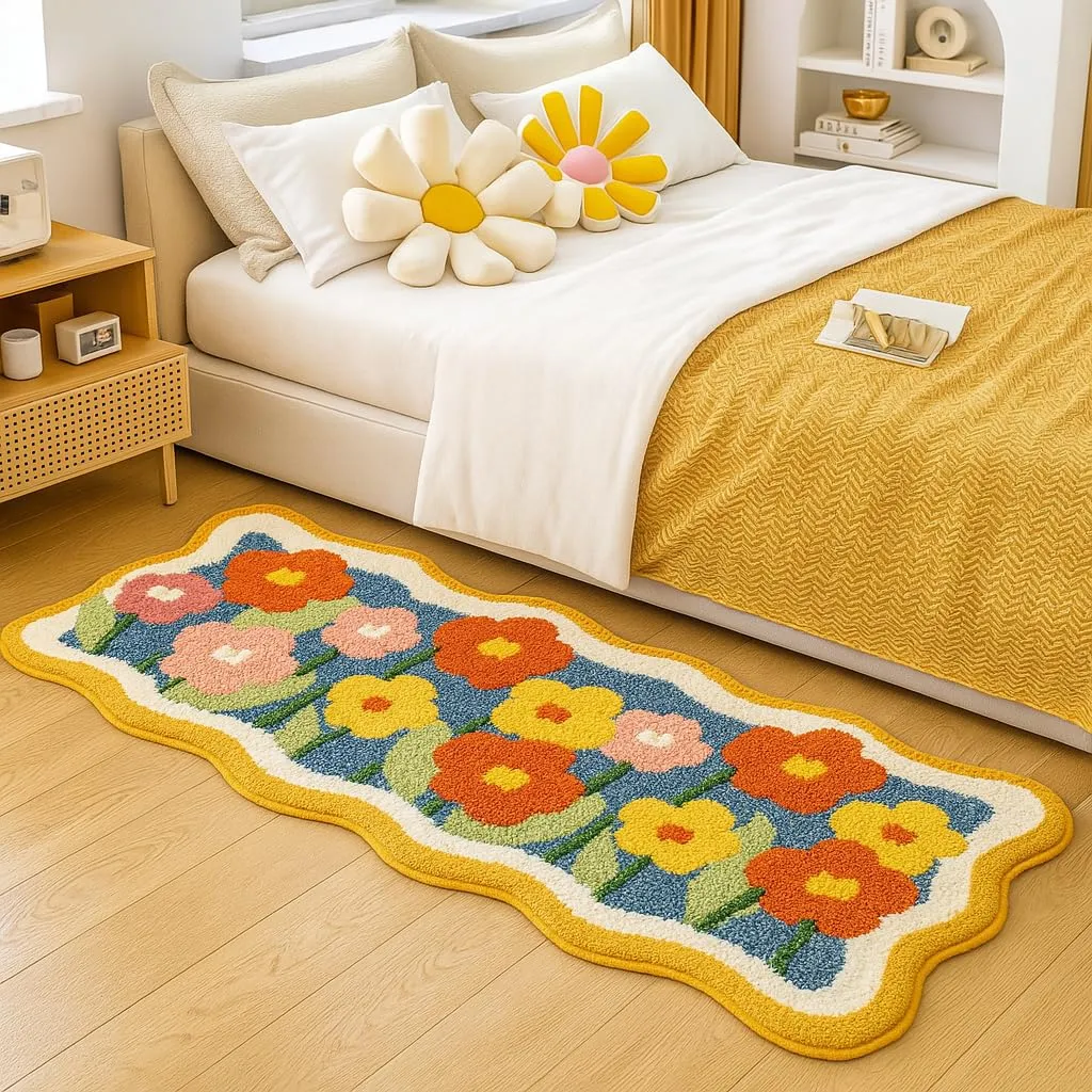Roseate Lily Super Soft Carpets for Living Room