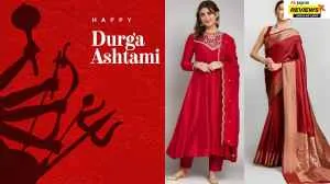 Durga Ashtami 2026: 5 Red Outfits For Women To Wear During Kanjak Pooja                                          