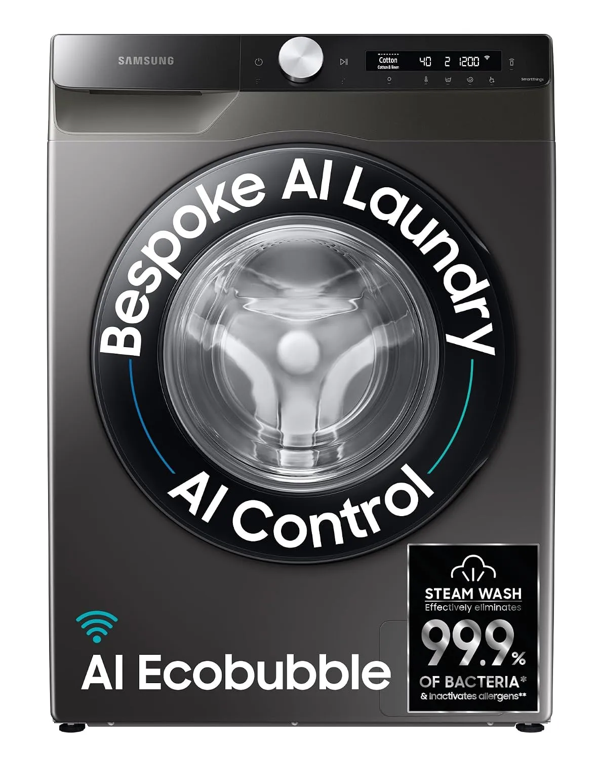 Samsung 8 kg, AI Control, Fully-Automatic Front Load Washing Machine