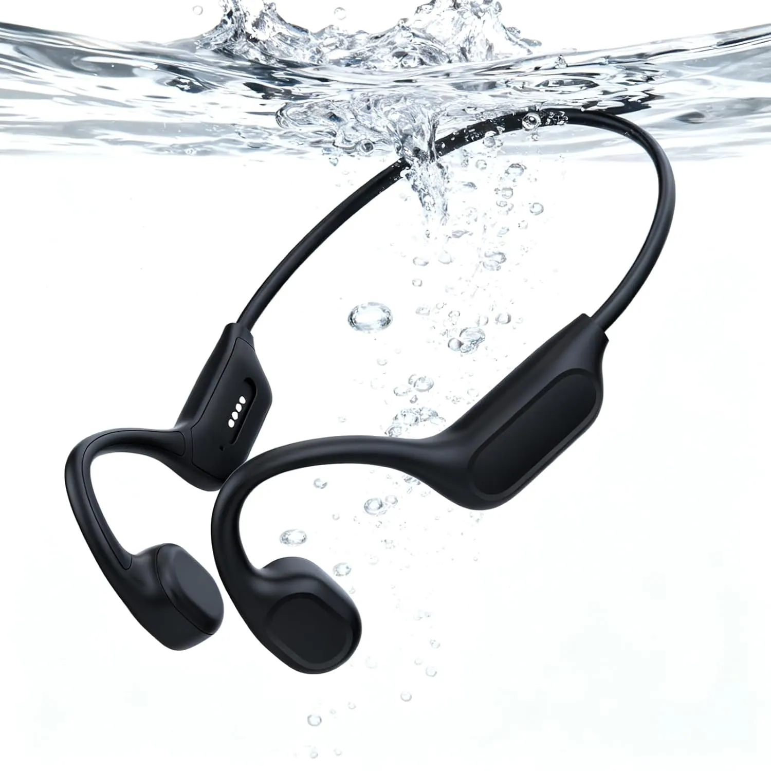 QMHL Swimming Headphones - Bone Conduction Bluetooth