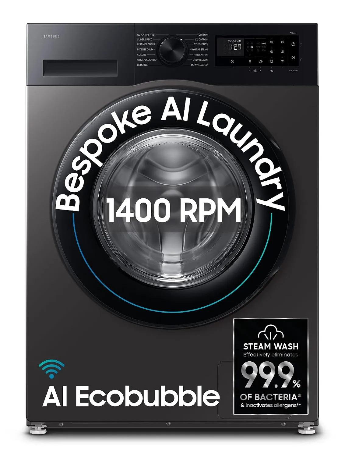 Samsung 9 kg, 5 star, Washing Machine