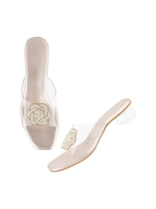 SilverArrow Women's Breezy Cove Heeled Sandal