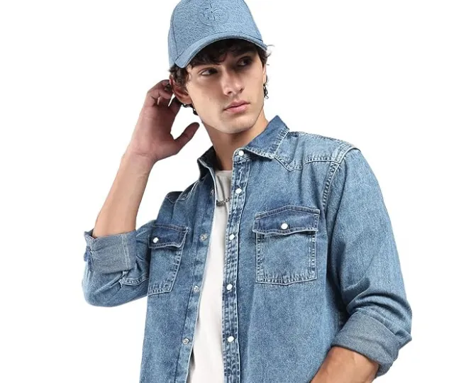 INKD Men's Regular Fit Shirt
