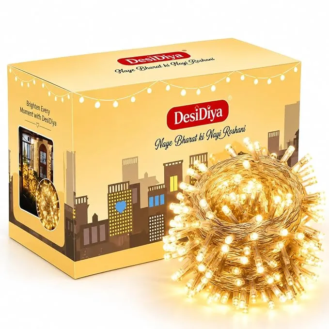 DesiDiya 35 Feet LED Power Pixel Serial String Light