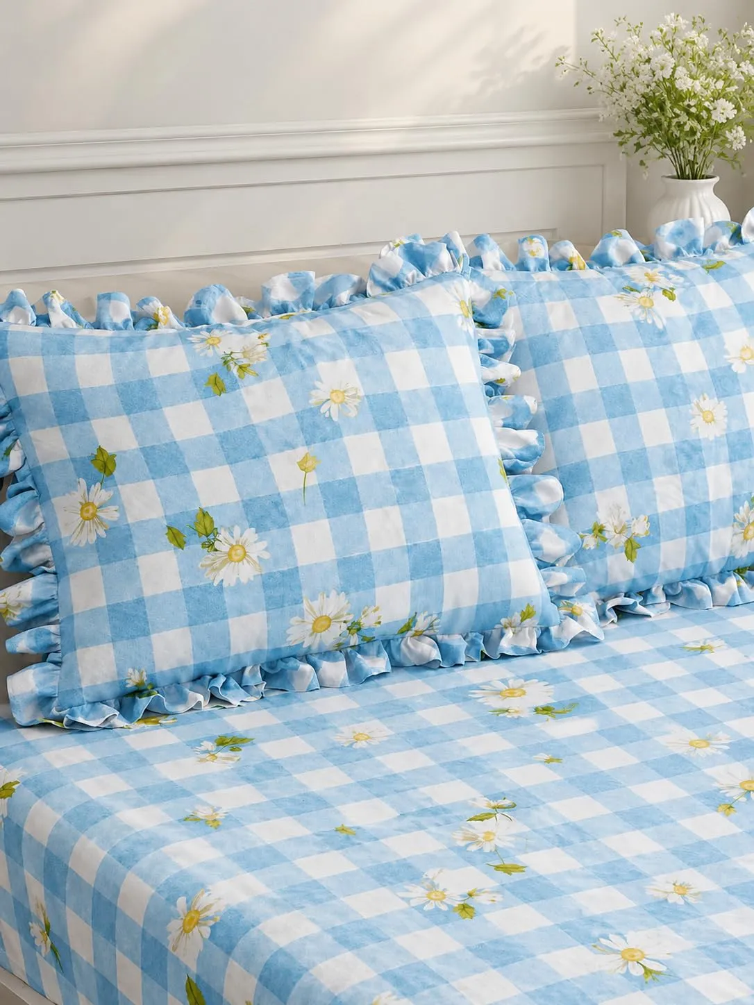 King Size Fitted Bedsheet for Double Bed