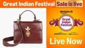 Amazon Great Indian Festival Sale 2026: 5 Best Luxury Handbags For Women Deals From Lavie, MOKOBARA, And More                                          