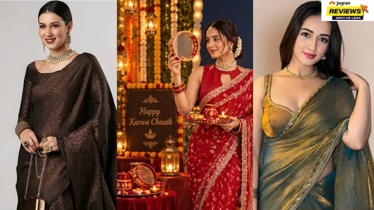 Karwa Chauth 2026 - Stunning Best Party Wear Sarees