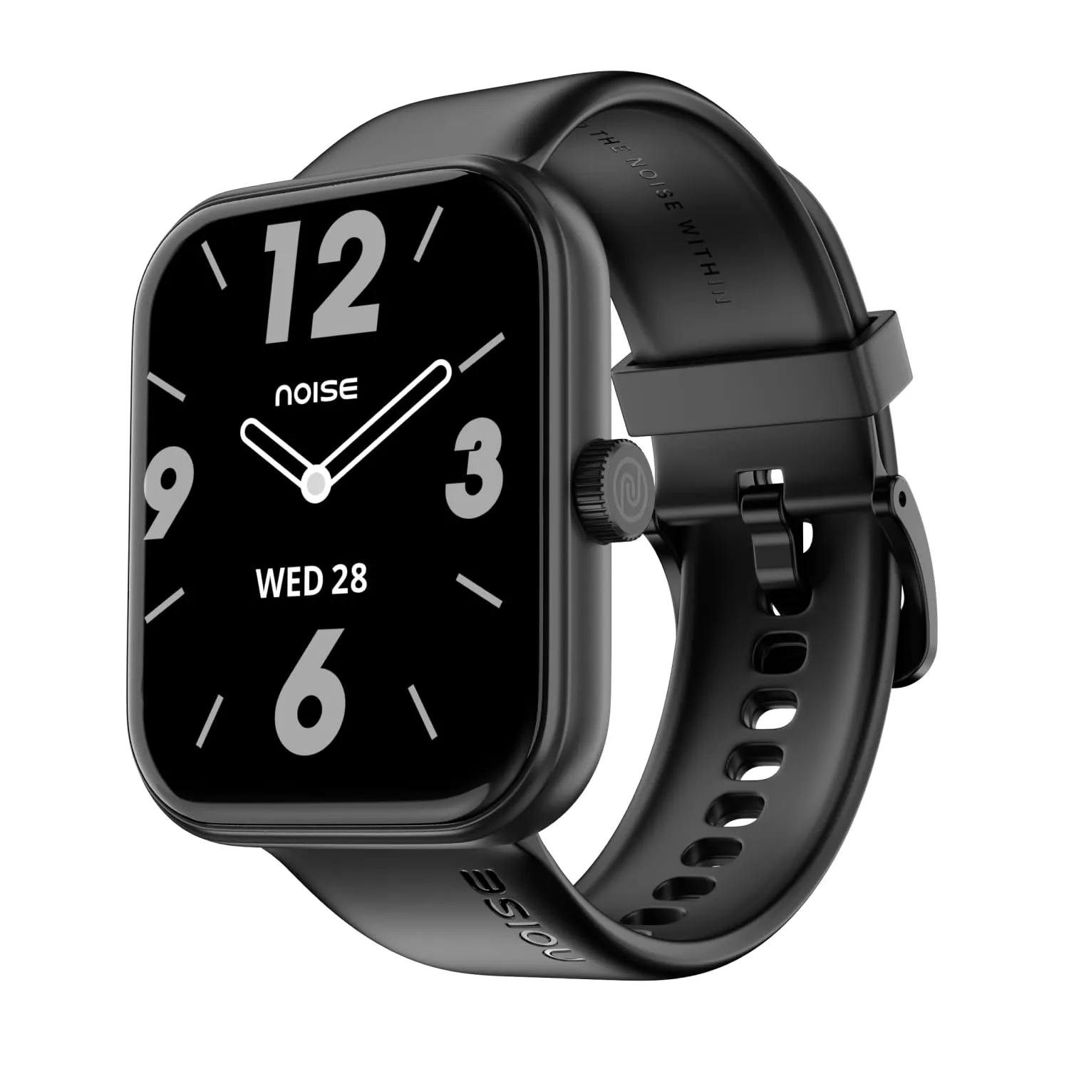 Noise New Launch ColorFit Pulse Air Smartwatch with BT Calling, 1.85" TFT Display, Lightweight 45g Design, Heart Rate & Step Tracking, Multi-Sport Modes, Find My Phone, Water Resistant (Jet Black)