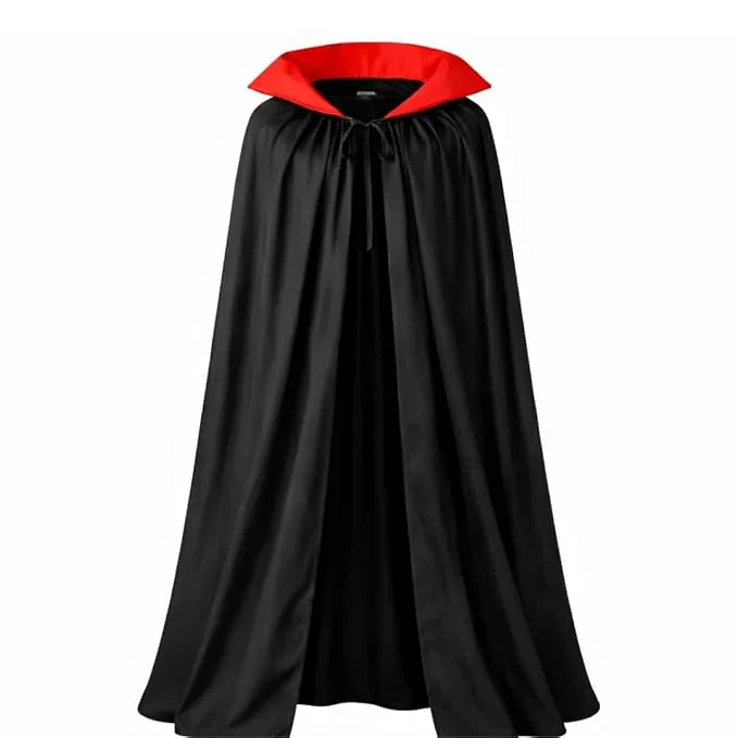 WANNA PARTY Adult Halloween Vampire Reversible Cape