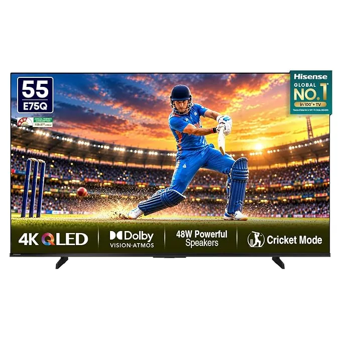 Hisense 55 Inches 4K Ultra HD Smart Hi-QLED TV