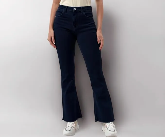 Lyra Women's Mid-Rise Flared Bootcut Jeans