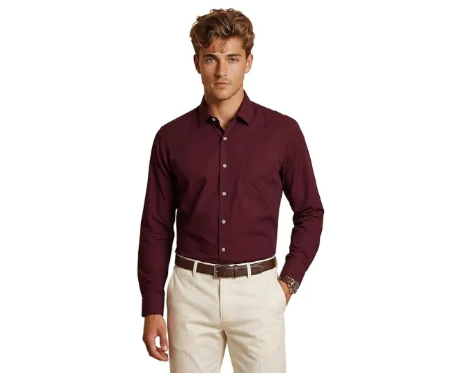 Regular Fit Solid Shirt