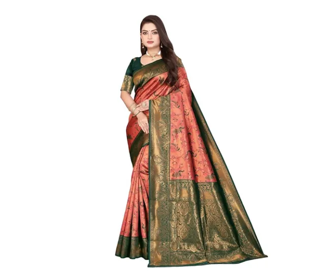 Baladesh Stores Womens Woven Saree