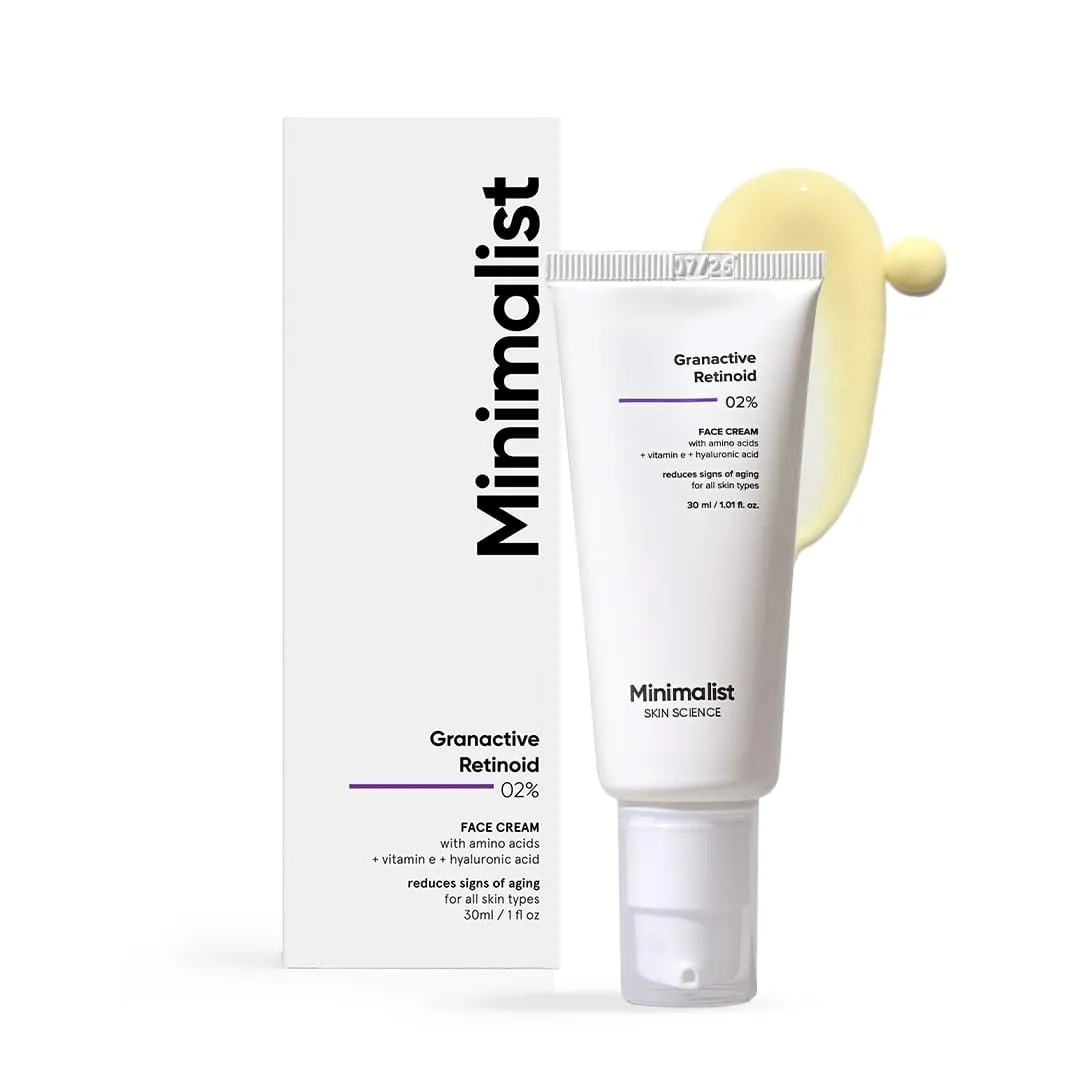Minimalist 2% Retinoid Anti Ageing Night Cream