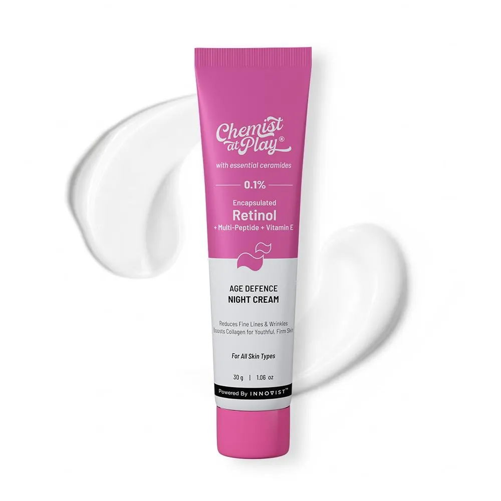 Chemist At Play 0.1% Encapsulated Retinol Night Cream for Face